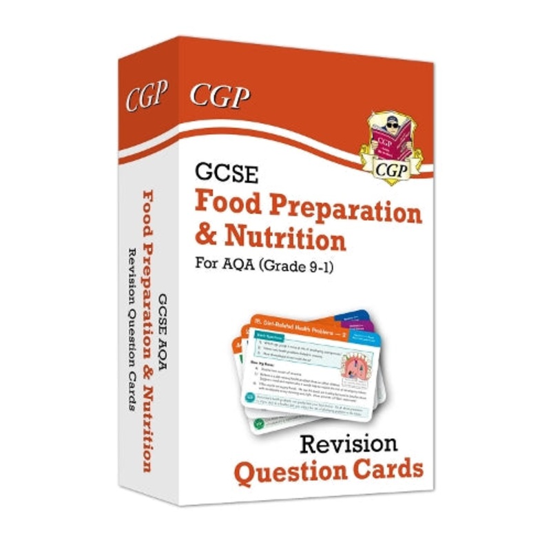 GCSE Food Preparation & Nutrition AQA Revision Question Cards