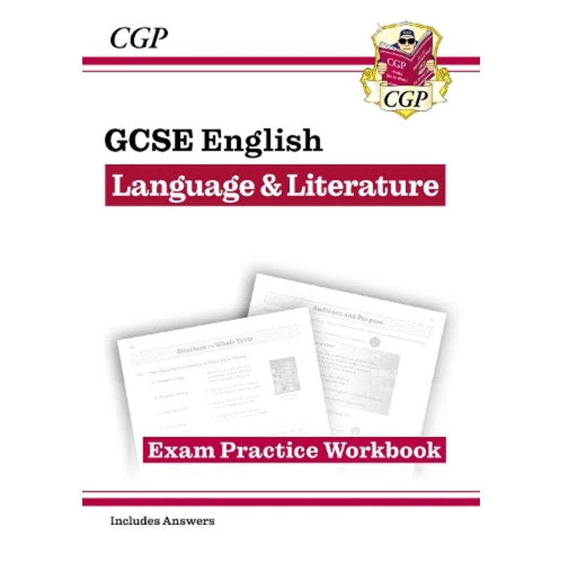 GCSE English Language & Literature Exam Practice Workbook (includes Answers)