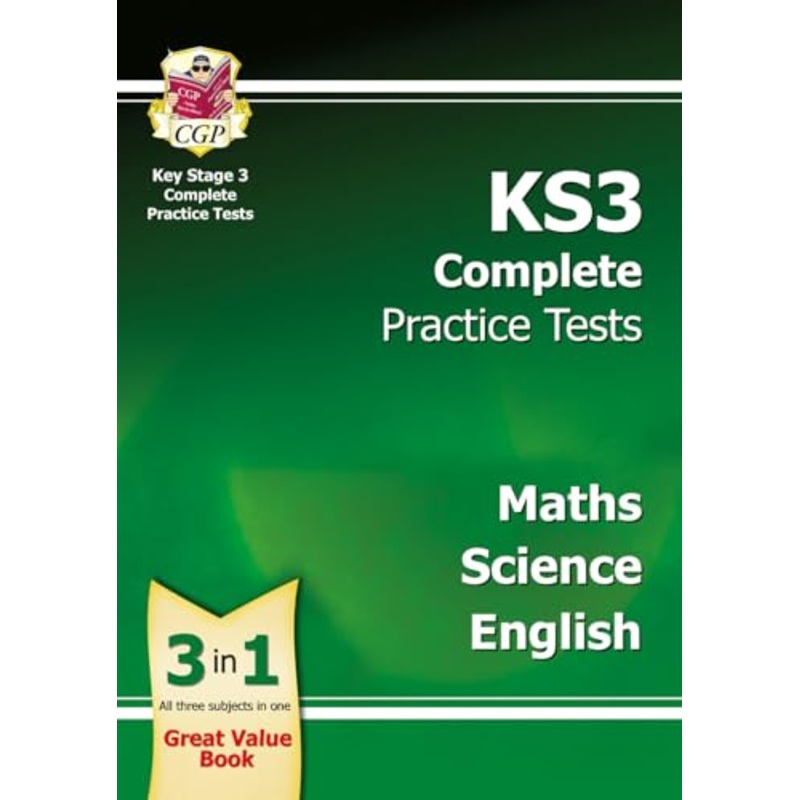 KS3 Complete Practice Tests – Maths, Science & English