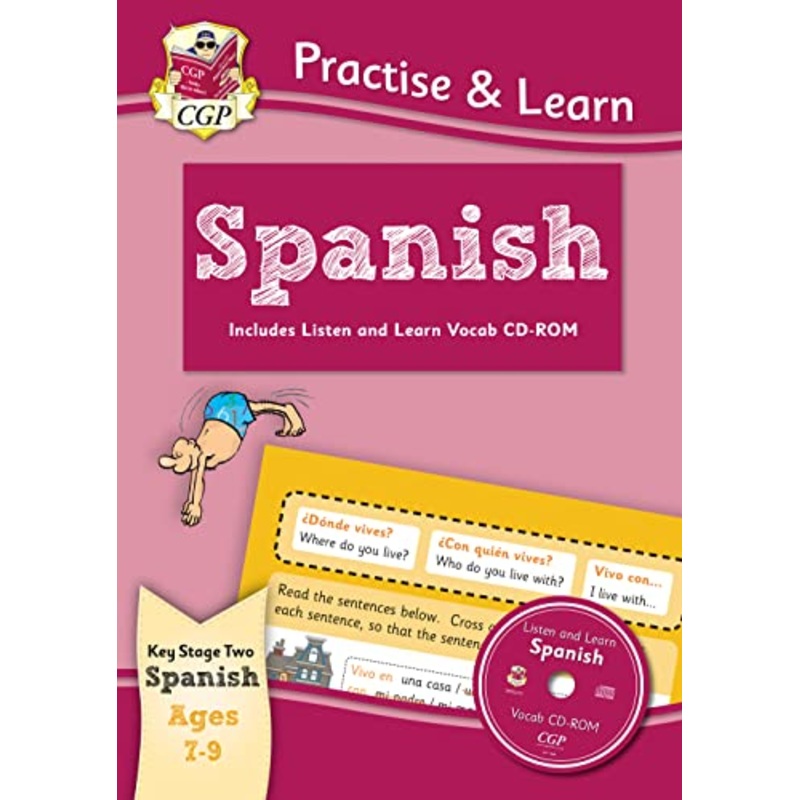 Practise & Learn: Spanish for Ages 7-9 – with vocab CD-ROM