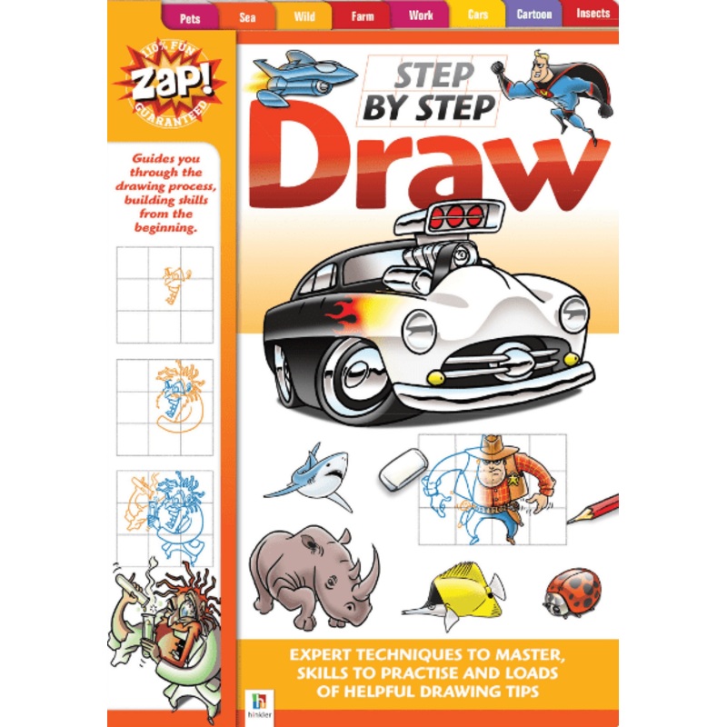 Zap! Step by Step Draw