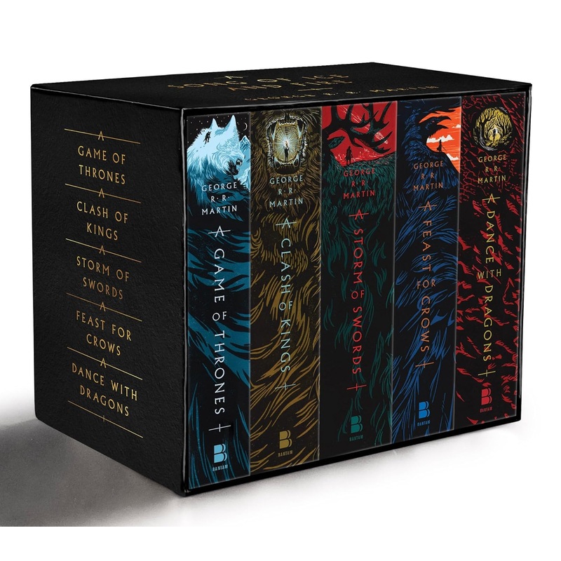 A Song of Ice and Fire Box Set (Books 1-5)