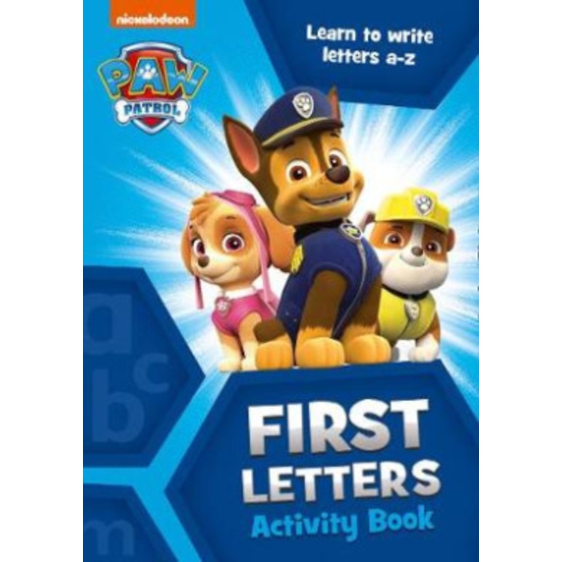 PAW Patrol First Letters Activity Book