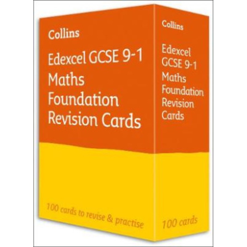 Edexcel GCSE 9-1 Maths Foundation Revision Cards