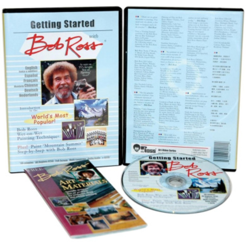 Weber Bob Ross Getting Started with Oil Colors [VHS] [Region 1]