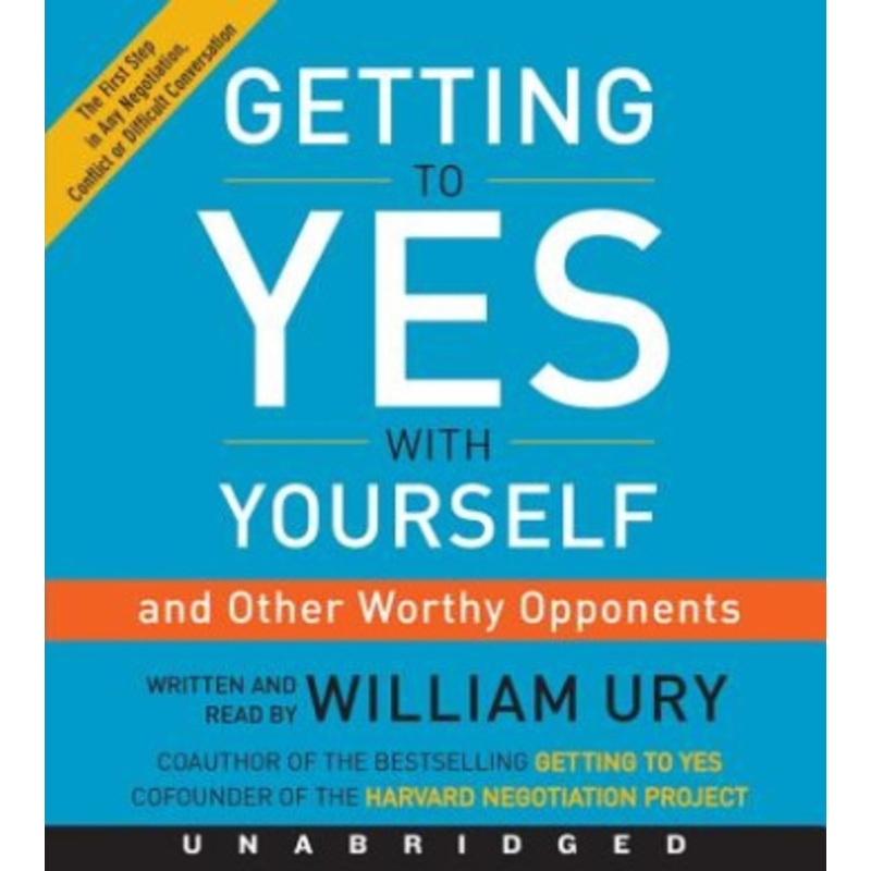 Getting to Yes With Yourself Unabridged CD