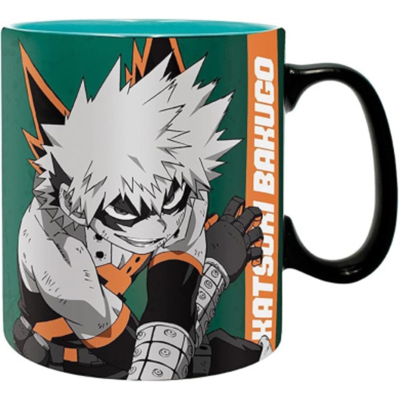 ABYSTYLE Z110215 My Hero Academia Mug – Izuku and Bakugo 460 ml Capacity