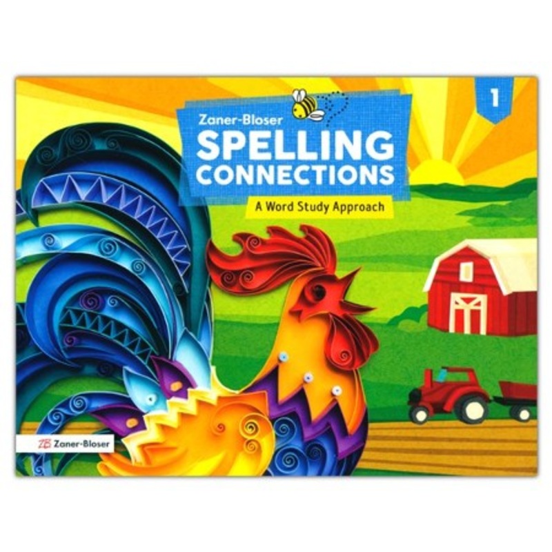 Zaner-Bloser Spelling Connections Grade 1 Student Edition (2022 Edition)