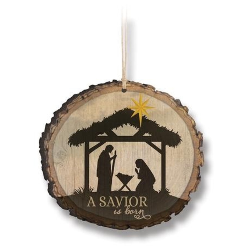 A Savior Is Born Ornament