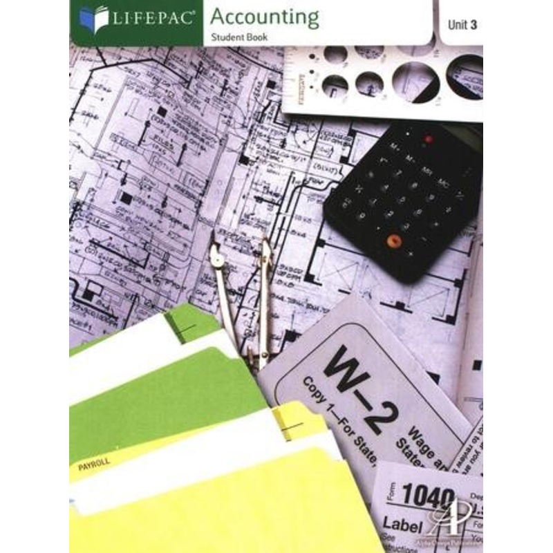 Accounting Lifepac 3: Analyzing and Journalizing Transactions