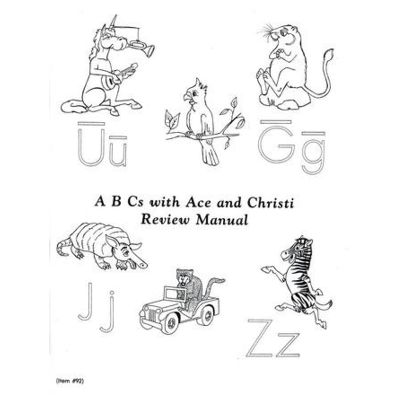 ABCs with Ace and Christi Review Manual