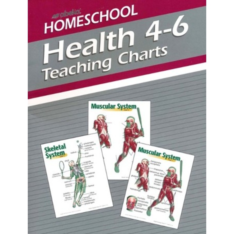 Abeka Homeschool Health Teaching Charts–Grades 4 to 6