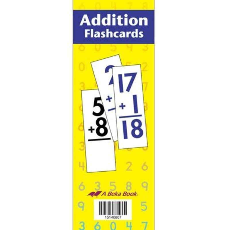 Abeka Addition Flashcards (K5-6)
