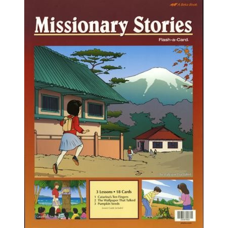 Abeka Missionary Stories Flash-a-Card Set