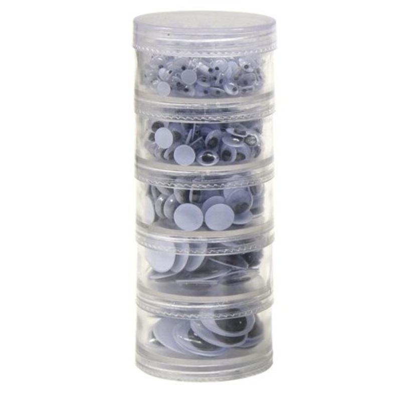 Wiggle Eyes Stacking Storagecontainers With Eyes 2 Pk