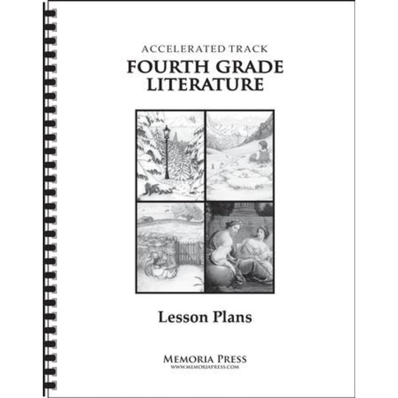 4th Grade Accelerated Literature Lesson Plans