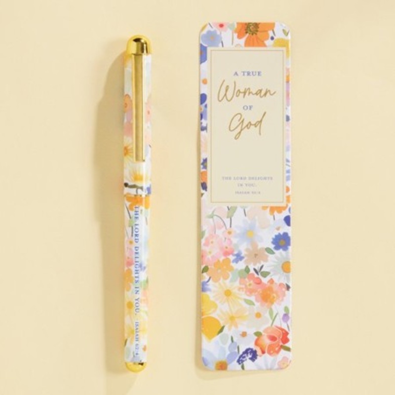 A True Woman of God, Pen and Bookmark Set