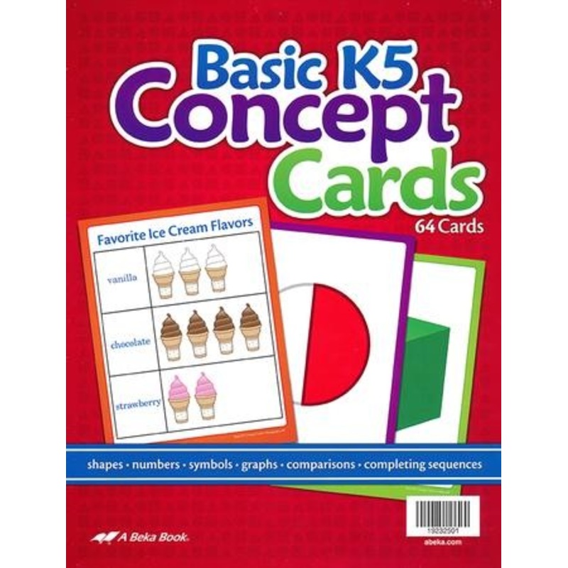 Abeka Basic K5 Concept Cards