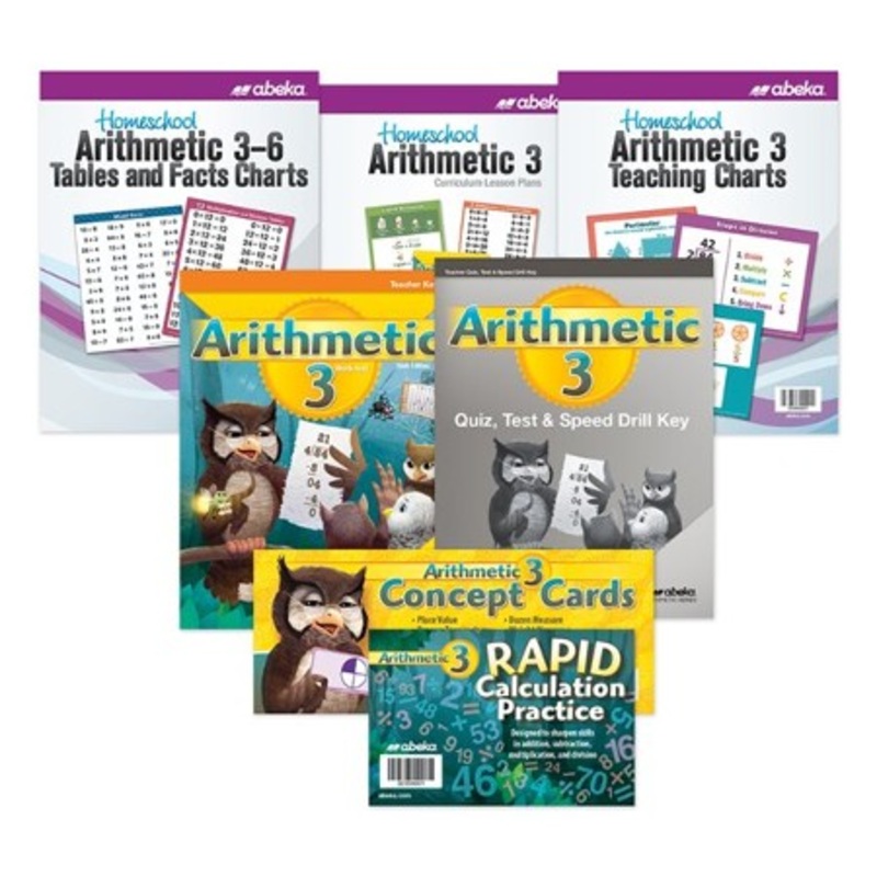Abeka Grade 3 Arithmetic Parent Kit