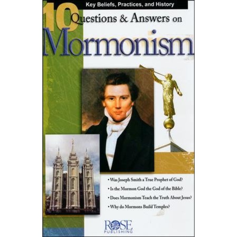 10 Questions & Answers on Mormonism Pamphlet – 5 Pack