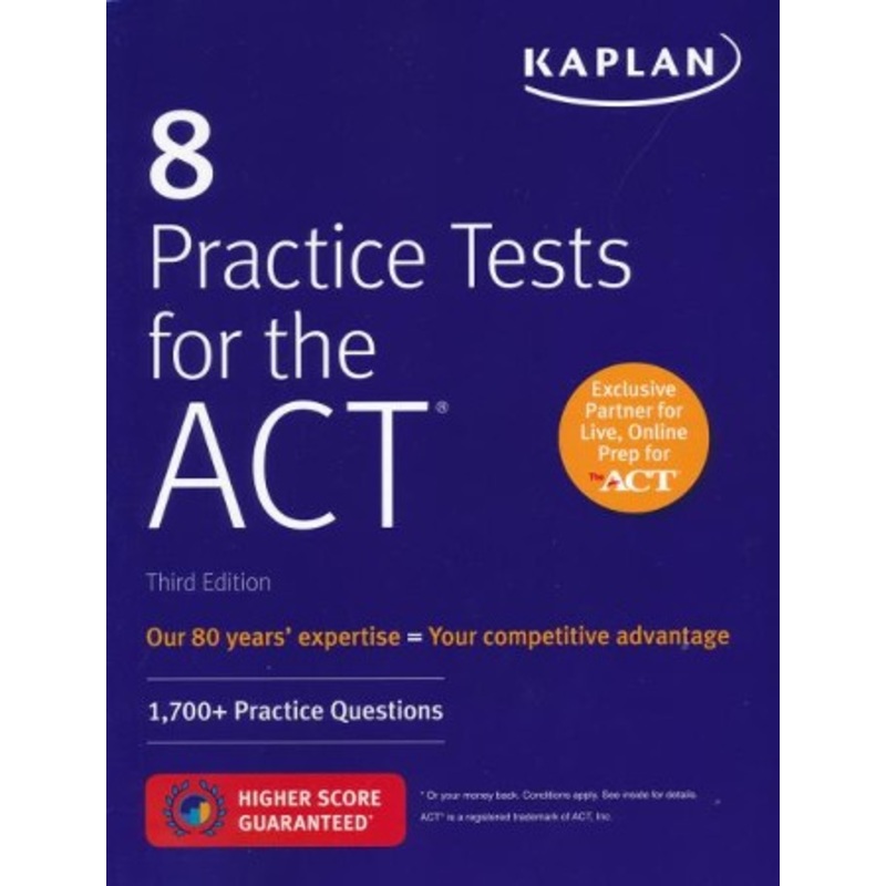 8 Practice Tests for the ACT