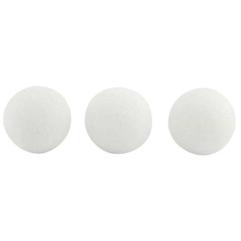 3In Craft Foam Balls, 2 pack of 12 (24 Pieces)