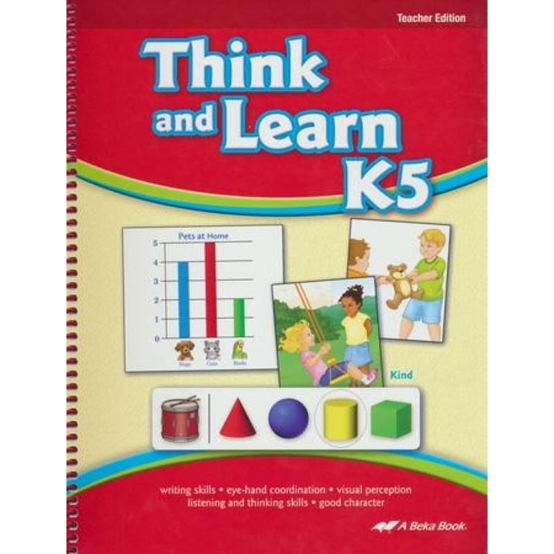 Abeka Think and Learn K5 Teacher Edition