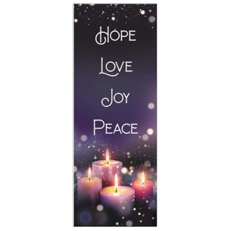 Advent Candles X-Stand Banner