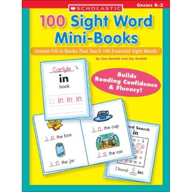 100 Sight Word Mini-Books