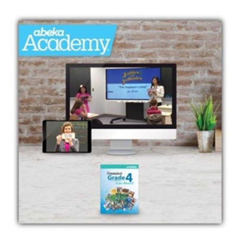 Abeka Academy Grade 4 Full Year Video Instruction – Independent Study (Unaccredited)