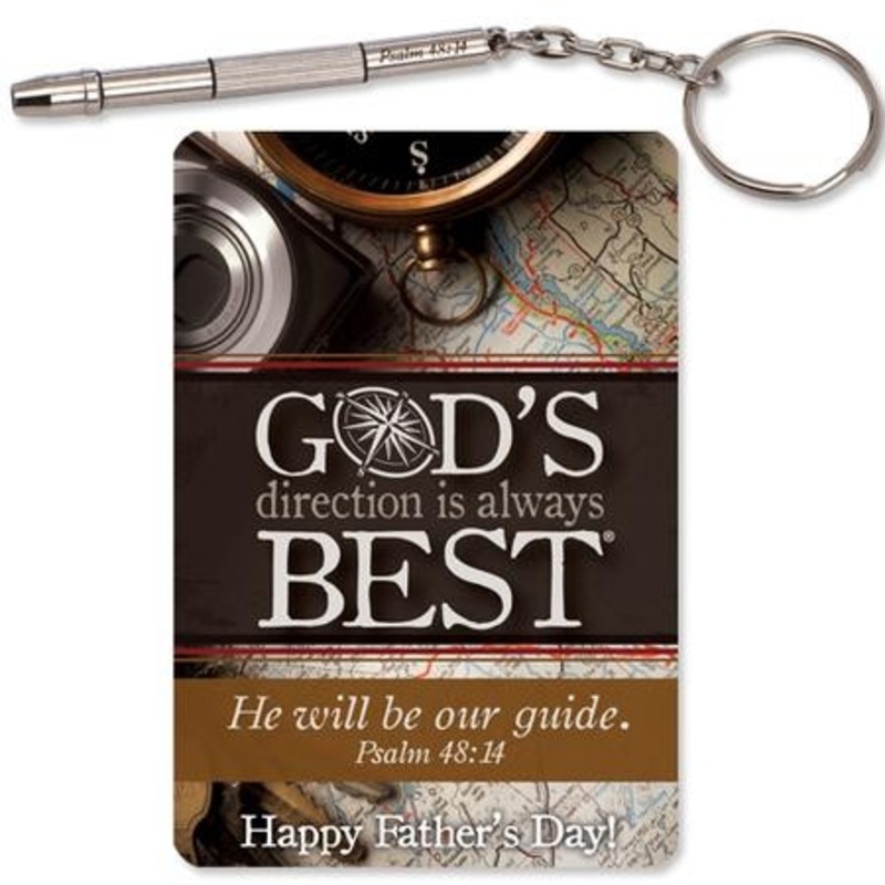 4-in-1 Micro-Repair Screwdriver Key Ring for Father’s Day