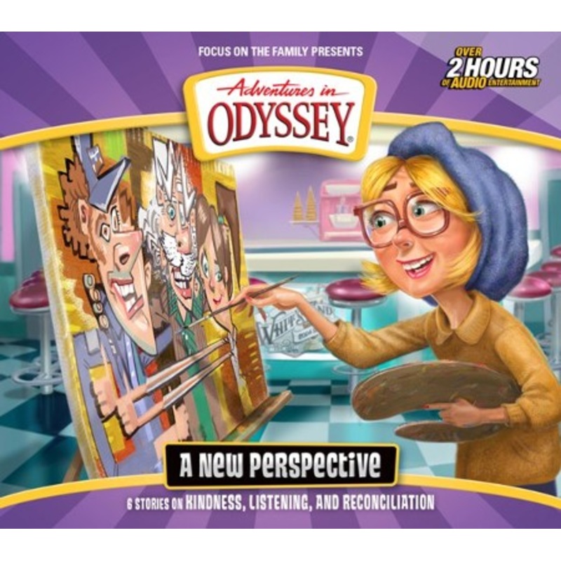 Adventures in Odyssey #77: A New Perspective (2 CDs)-Six  stories on Kindness, Listening, and Reconciliation