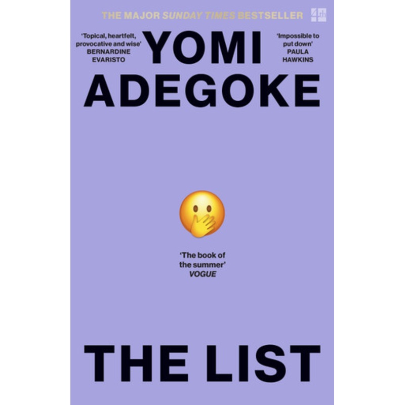 The List by Yomi Adegoke 9780008544539